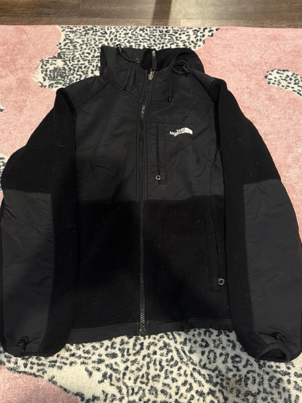 The North Face women' Black Hooded Jacket